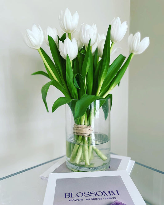 Classic White Tulip bouquet