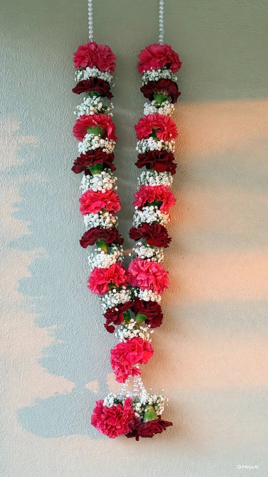 Premium Carnation & Gypsophila Jaimala
